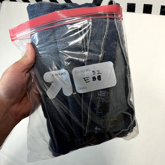 Carhartt Men's Relaxed Fit Straight Leg Denim Jeans Blue Wash- Size 40 - Picture 7 of 7